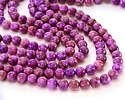 Pink Crazy Lace Calcite Round 8mm