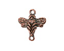 Mykonos Antique Copper (plated) Honey Bee Focal Link 27x24mm