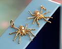 Nina Designs Bronze Tarantula Focal 21x26mm