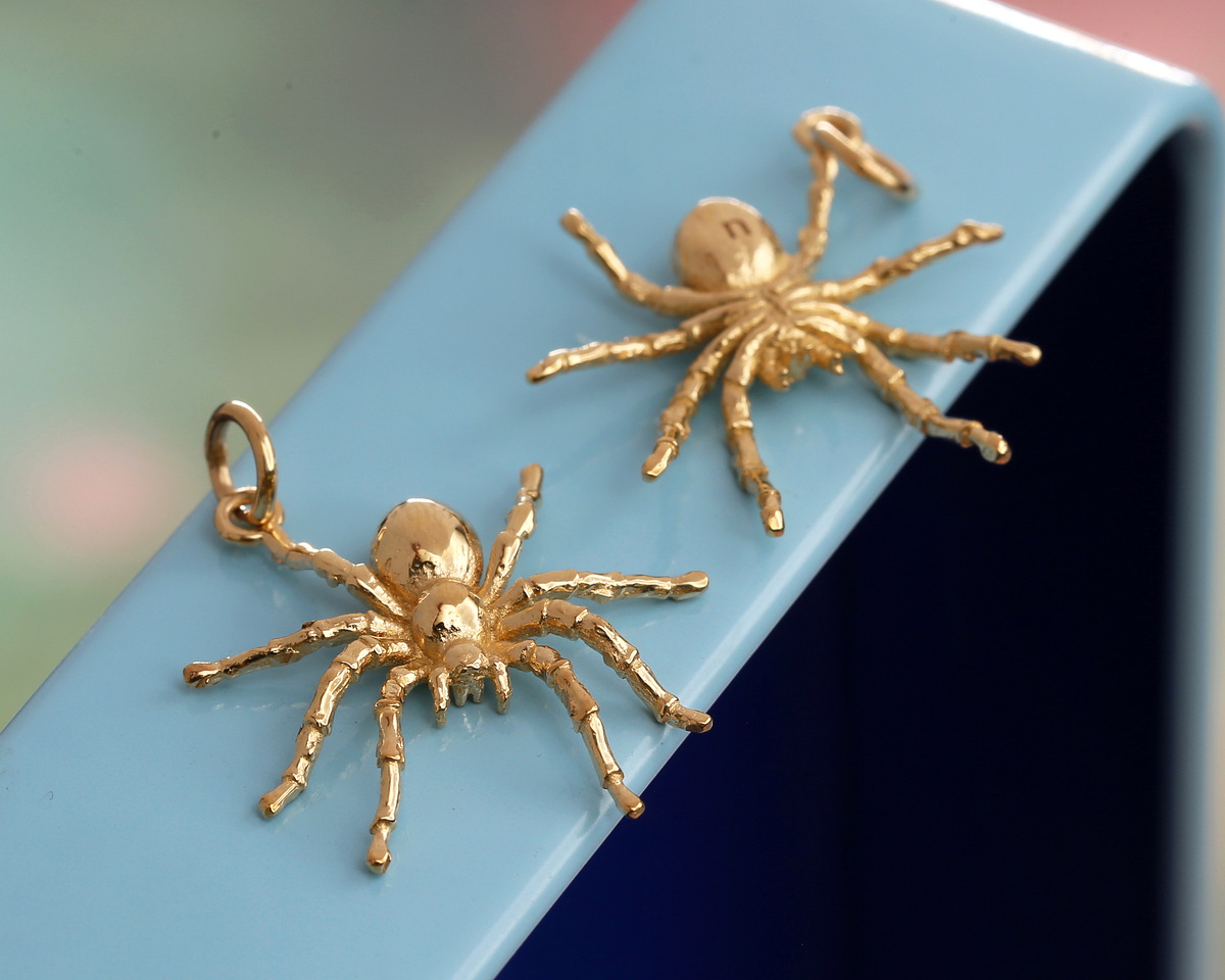 Nina Designs Bronze Tarantula Focal 21x26mm