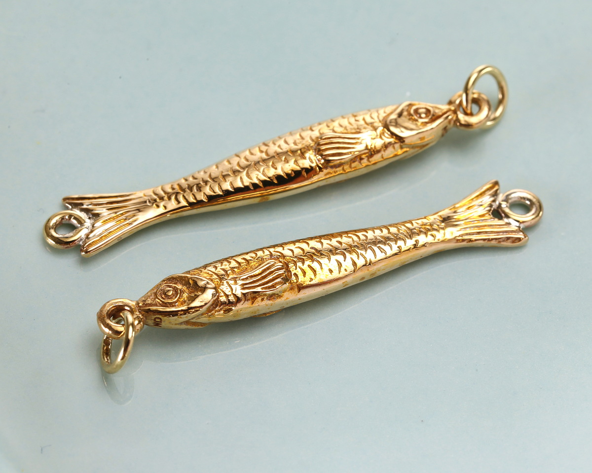 Nina Designs Bronze Sardine Focal Link 6x41mm