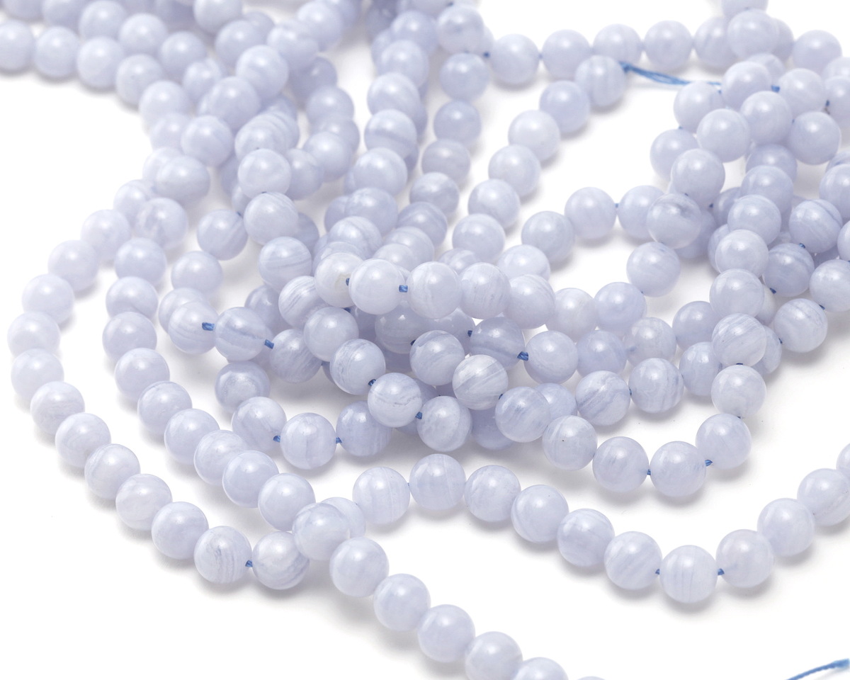 Blue Lace Agate Round 8mm