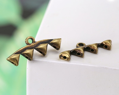 Cymbal Vani IV Antique Brass (plated) Ending for GemDuo 8x21mm
