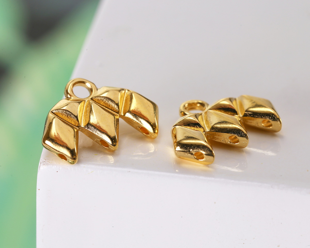 Cymbal Kalamos III 24K Gold (plated) Ending for GemDuo 10x15mm