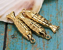 24K Gold (plated) Fish Focal 8x32mm