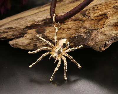 Nina Designs Bronze Tarantula Focal 21x26mm