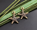 Mykonos Antique Brass (plated) Starfish Focal 16mm