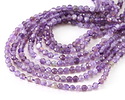 Dogtooth Amethyst Faceted Round 3.5mm