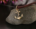 Nina Designs Bronze Anchor Focal 9x16mm