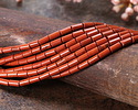 Red Jasper Tube 4x2mm