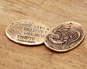 Green Girl Bronze Dragon Link 40x30mm