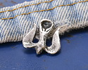 Green Girl Pewter Bird Arrow Clasp 22x20mm