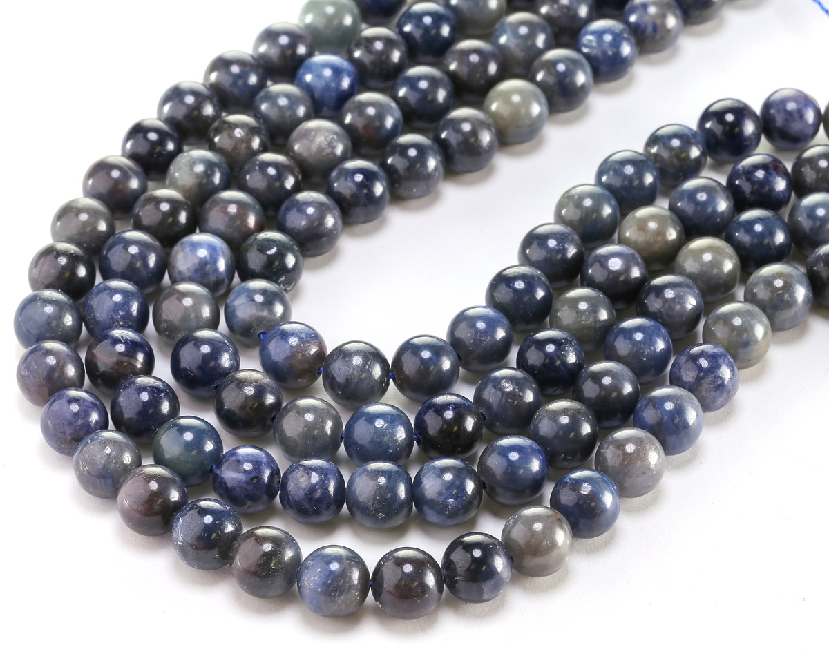 Iolite Round 10mm Beads