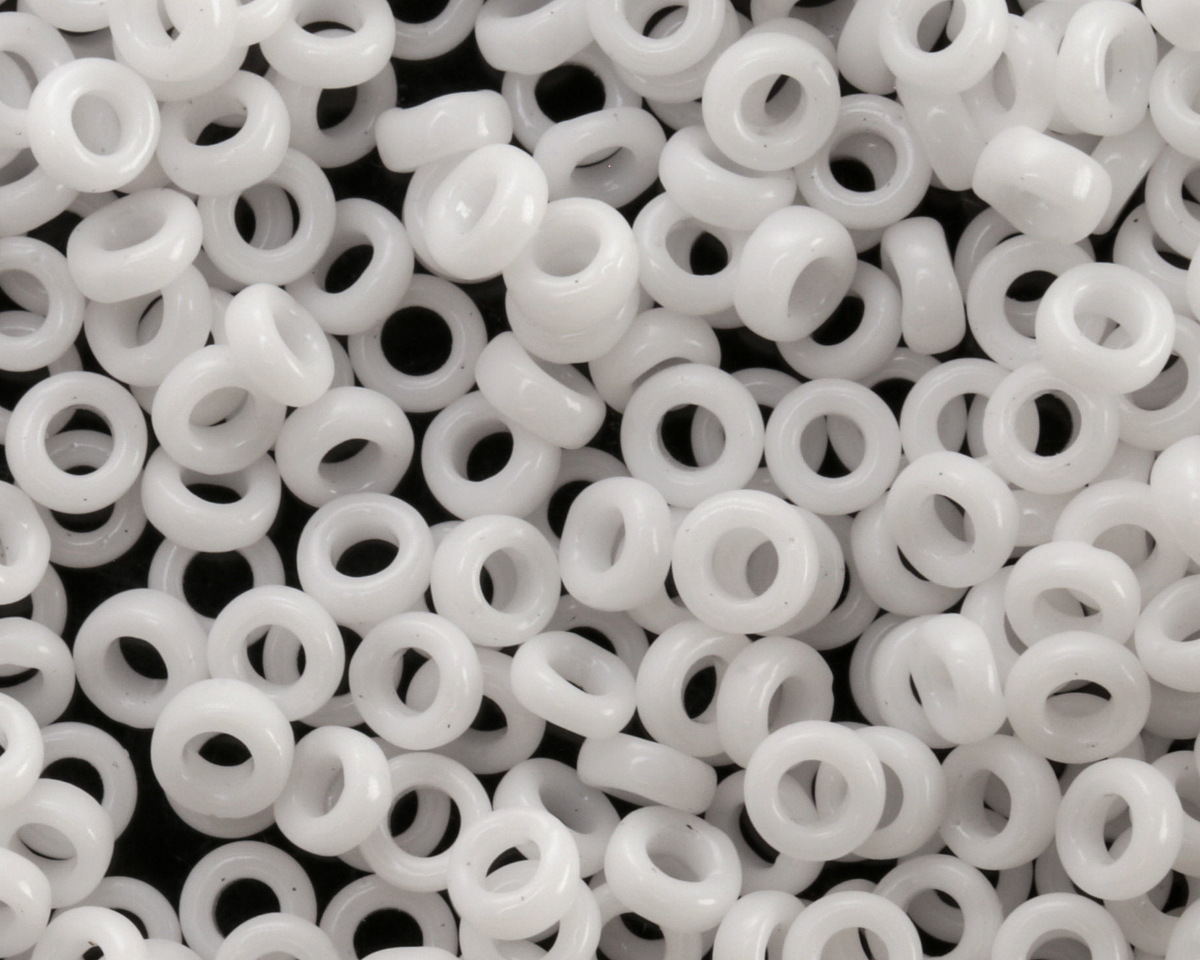 Miyuki White Spacer Bead 2.2mm