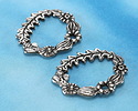 Green Girl Pewter Chatelaine Focal 30x35mm