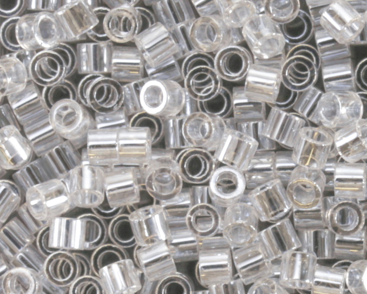 Miyuki Delica Crystal Luster (DBS0050) 15/0 Seed Bead