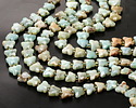 Hemimorphite Microfaceted Butterfly 8x10mm
