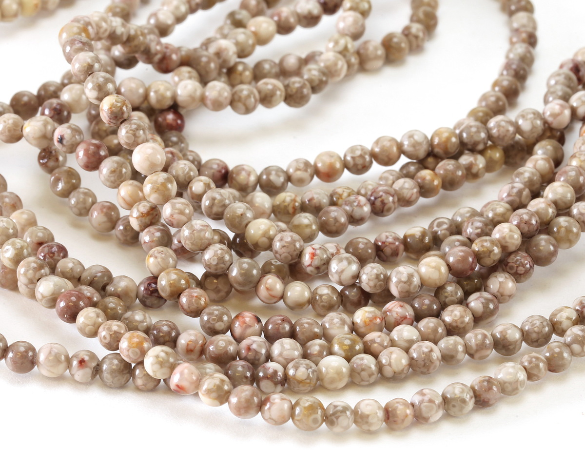 Orbicular Jasper Round 4.5-5mm