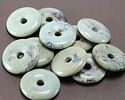 Arctic (light) Terra Agate Donut 41mm