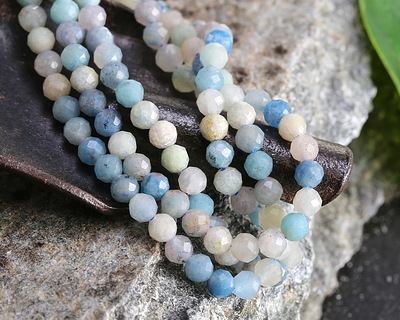 K2 Faceted Round 4mm