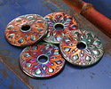Xaz Raku Flash Floral Donut 46-48mm