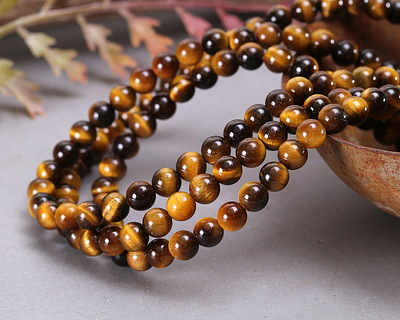 Tiger Eye (A) Round 6mm