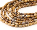 Picture Jasper Rice 9x6mm