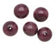 Tagua Nut Violet Round 20mm