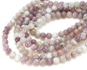 Ruby Quartz (Lavender) Round 6mm