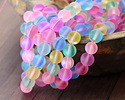 Multi Fused Glass AB (matte) Round 8mm