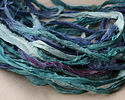 Pacific Waters 100% Silk Sari Ribbon