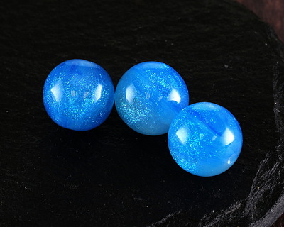 Resin Ocean Sparkle Round 16mm