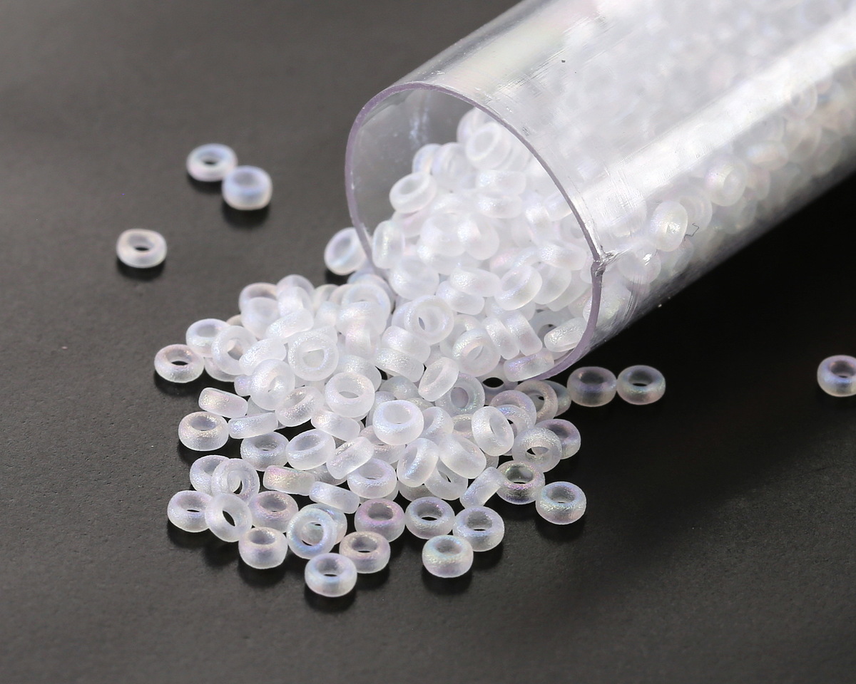 Miyuki Matte Crystal AB Spacer Bead 2.2mm