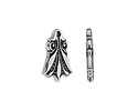 TierraCast Antique Brass (plated) Vignette Charm 14x17mm