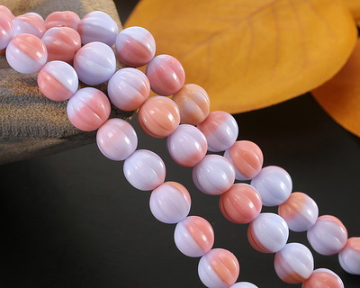 Czech Glass Aster Melon Round 8mm