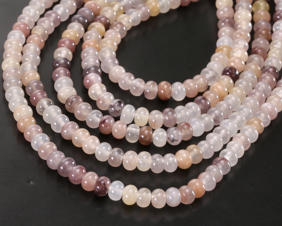 Purple Aventurine Rondelle 4x6mm