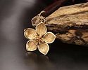 Nina Designs Bronze Cherry Blossom Focal 16x22mm