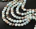Hemimorphite Microfaceted Heart 8mm