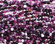 Purple Line Agate Faceted Round 4mm