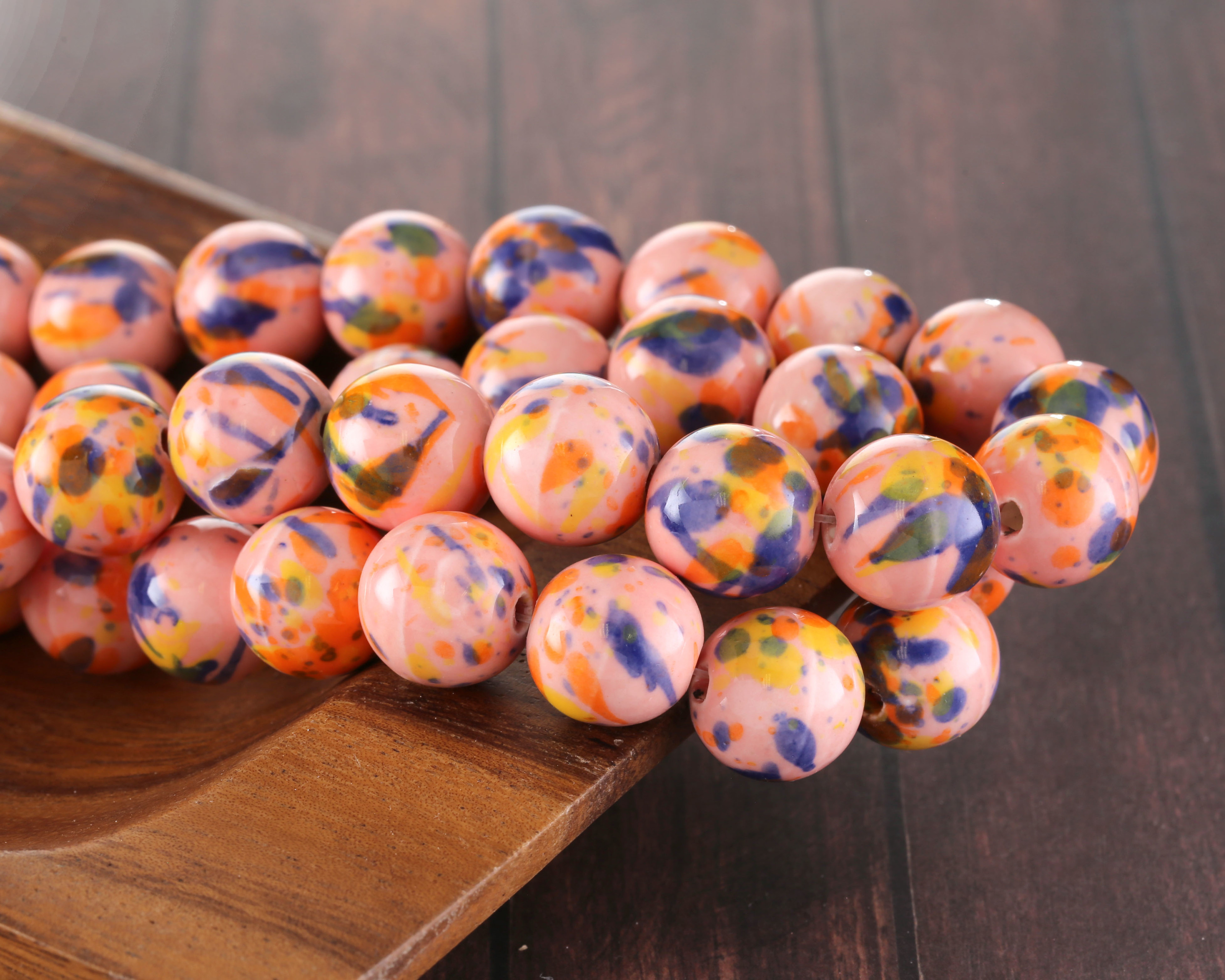 Ceramic Artist Palette Round 14mm