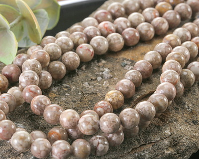 Orbicular Jasper Round 6.5-7mm