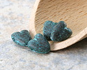 Mykonos Copper (plated) Patina Heart Bead Focal 10x11mm