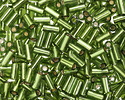 Miyuki Silver Lined Olive Bugle Bead 3mm
