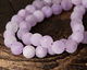 Lavender Amethyst (matte) Round 8mm