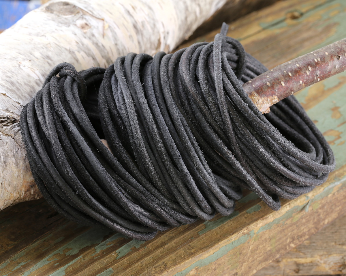 Mykonos Antique Brass (plated) Roped Barrel 5mm