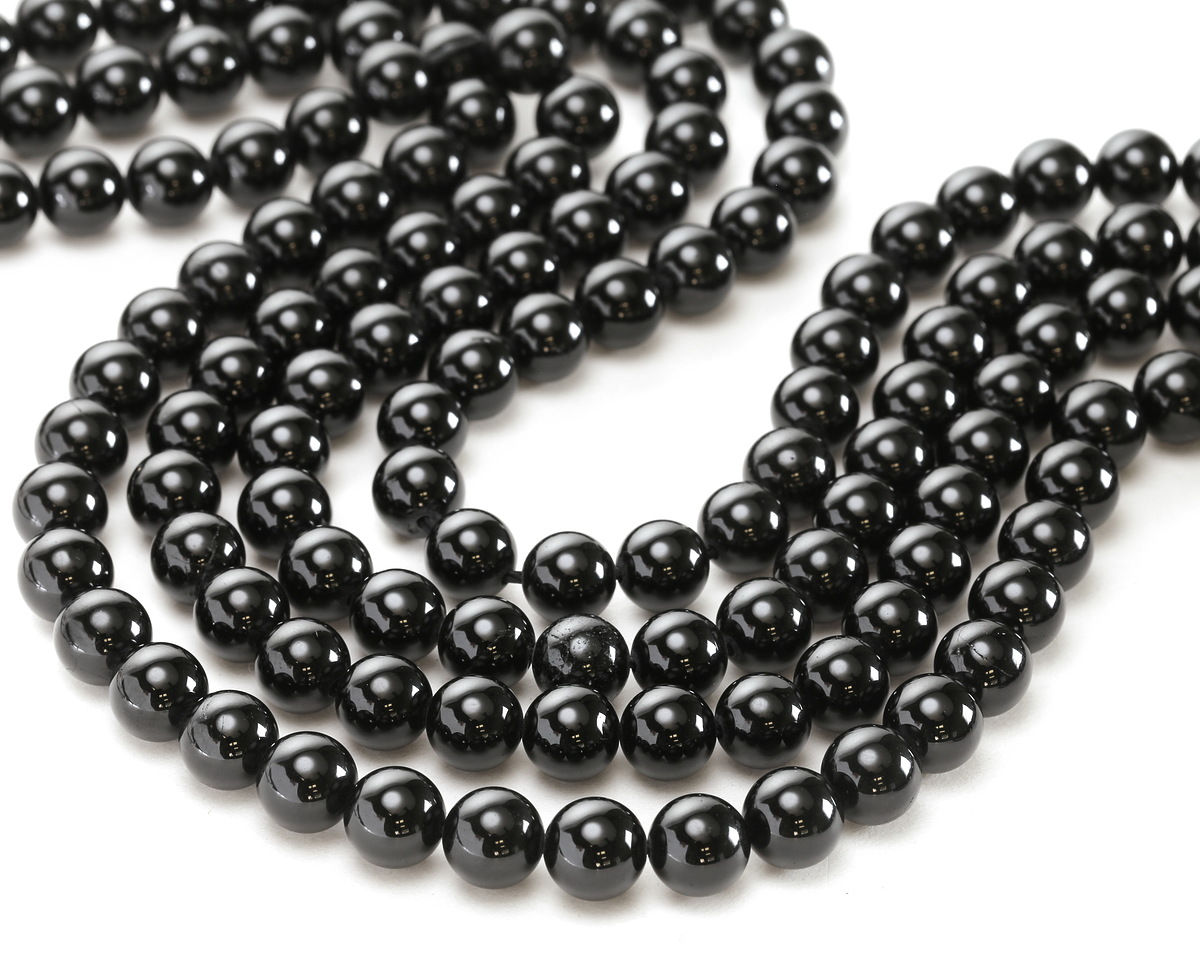 Black Spinel Round 8mm