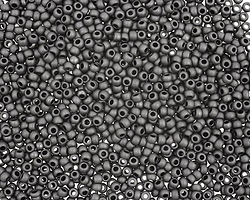 TOHO Matte Opaque Gray Round 11/0 Seed Bead