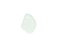Seafoam Beach-Style Glass Small Freeform Drop 6-12x11-15mm