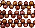 Rusty Pink Dancing Button 6-6.5mm