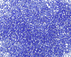 Light Sapphire (with Silver Lining) Round 11/0 Seed Bead
